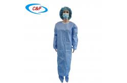 China 45gsm Disposable Surgical Gown Reinforced Gown SMS SMMS Spunlance supplier