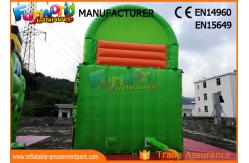 China Printed Inflatable Jungle Slide / Commercial Inflatable Bounce House supplier