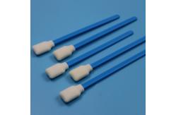 China 707 LintFree Square Sponge Stick Mimaki Printer Cleaning Foam Swab With Blue Handle supplier