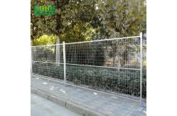 China Canada Portable Event Temporary Fence Powder Coated Removal Mobile supplier