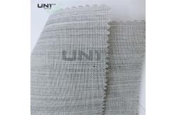 China 112cm Width Polyester Knitted Hair Interlining For Garment supplier