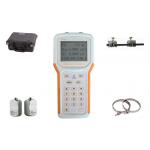 Rechargeable Ultrasonic Liquid Flow Meter Handheld Type Non Invasive Transducer for sale