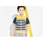 3 - 12 Year Old Boys Zip Up Hoodies , Trendy Kids Zipper Sweatshirts Kangroo Pocket for sale
