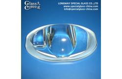 China Durable Optical Borosilicate Glass Street Light Cob Led Lenses supplier