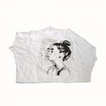 No Dirty 40kg/Bale White Cotton Rags With Print And Logo