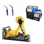 Payload 70kg Reach 1900mm FANUC M-710iC/70T Robot Arm With AOTAI Welder And BINZEL Mig Guns for sale