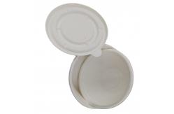 China Natural Sugarcane Pulp Biodegradable Bagasse Bowl Dim Sum Dumpling Takeaway supplier