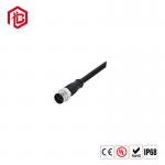 IP67 Waterproof Screw Connector M12 PG Type Female Cable Plug Plastic Shell 4pin for sale