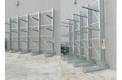 China Galvanized Q235 500kgs/Arm Double Sided Cantilever Racks SGS supplier