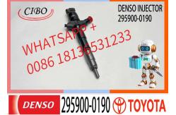 China High Quality Common Rail Fuel Injector 295900-0190  23670-30170 supplier