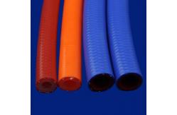 China Food Machine High Temperature Braided Silicone Tubing For ID Range 2-100mm supplier