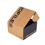 Unglued Custom Corrugated Cardboard Roll End Tuck Front Boxes Printing