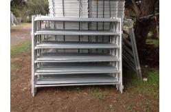 China Hot Dipped Galvanized Knotted Cattle Yard Panels For Sheep And Goat supplier