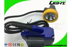 China PC 1.67W 216lum 15000lux Rechargeable Mining Cap Lamps supplier