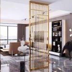 Decorative Room Divider Screen Square Aluminum Material Customized