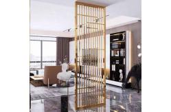 China Decorative Room Divider Screen Square Aluminum Material Customized supplier