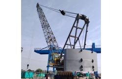 China 3t 40m Fixed Floating Crane Diesel Hpus Powered supplier