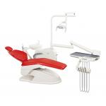 Electricity PU Cushion Patient Dental Chairs 12mm Frame for sale
