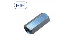 China 3/8 Metal Hardware Fasteners Threaded Steel Rod Coupler Galvanized supplier