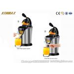 Compact 85W Electric Orange Juicer With Soft Grip Handle And Anti - Drip for sale