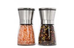 China 80ml Ceramic Blades Refillable Glass Pepper Grinder supplier