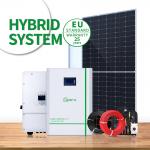 Sunpok 5Kw 10Kw 20Kw complete solar power system solar electric system solar heating system for sale