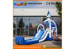 China Large Combo Jumping Castle Inflatable Bouncer Slide Double Stitching PVC Material supplier