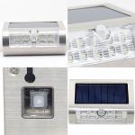 Waterproof 14450 700mA Solar Security Light With Motion Sensor