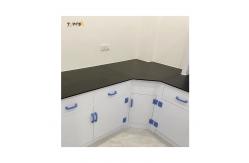 China Adjustable Height Polypropylene Lab Bench With Caster Wheels supplier
