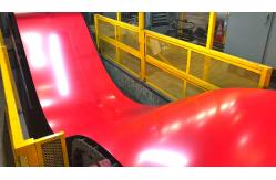 China 1220mm Prepainted Aluminum Coil With Polyester Coating Fireproofing supplier