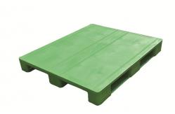 China Moisture Proof Single Faced Plastic 3 Runner Pallet Hygienic Medical Use supplier
