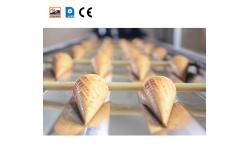China 5400-6000 Cones/Hour Ice Cream Cone Machine For Wafer Cup Making supplier