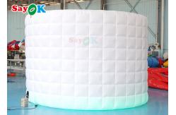 China 210D Oxford Cloth LED Wall Inflatable Photo Booth For Larger Events supplier