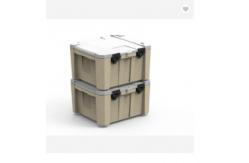 China Snap On Roto Molded Storage Box Custom Rotary Plastic Turnover Box supplier