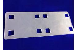 China Customization Precision CNC Glass Milling Clear SIO2 400Kv/Cm High Purity supplier