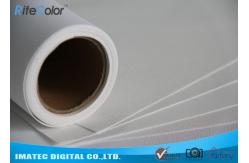 China White Glossy Inkjet Cotton Canvas 400gsm Resin Coated for Pigment Inks supplier