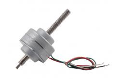 China Permanent Magnet Linear Stepper Motor 36mm 2 Phase Custom Through Shaft supplier