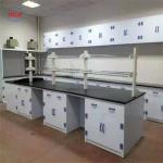 Durable School Island Bench Laboratory , Chemical Resistant Modular Lab Table