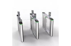 China Automatic Swing Barrier Gate Electronic Face Recognition Fast Lane Speed Turnstile Gate supplier