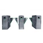 Pedestrian control Flap Barrier Gate 0.5 second fast speed with reliable mechanism for sale