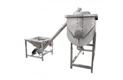 China 2000L/Time SS304 3kw Dry Powder Drum Blender Machine supplier