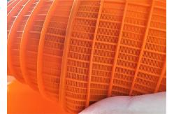 China 1040x700mm 0.25mm Polyurethane Screen Mesh For Fine Wet Screening supplier