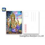 Souvenirs Custom Lenticular Postcards 5D Effect Two Sides CMYK Printing for sale