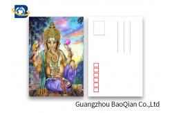 China Souvenirs Custom Lenticular Postcards 5D Effect Two Sides CMYK Printing supplier