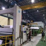 80g 350g  3200mm Three Wire Paper Making Machine 2 Floor Kraft Paper Packaging for sale