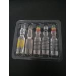 Customized 1ml Glass Ampuler With The Packing Boxes And Blister In A Set for sale