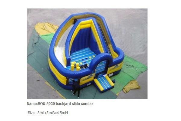 Inflatble Slide / inflatable pool slide / inflatable funny slide with pool