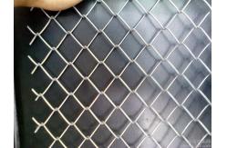 China Galvanized Wire Mesh Vinyl Wrapped Chain Link Fence Diamond Hole Cyclone supplier