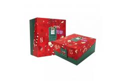China Custom Printing Christmas Cardboard Gift Boxes Decorative Christmas Eve Box supplier