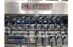 China 3600 Bph Lubricant Filling Machine 1l Ss 316 High Viscosity Piston Filler supplier